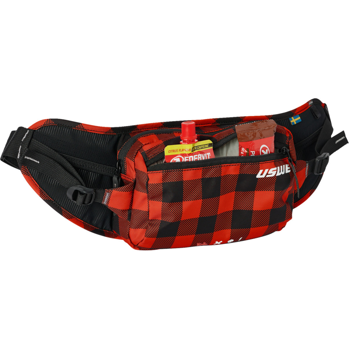 Uswe #5202083048 - Waist Hip Pack - 2L - Flannel Red