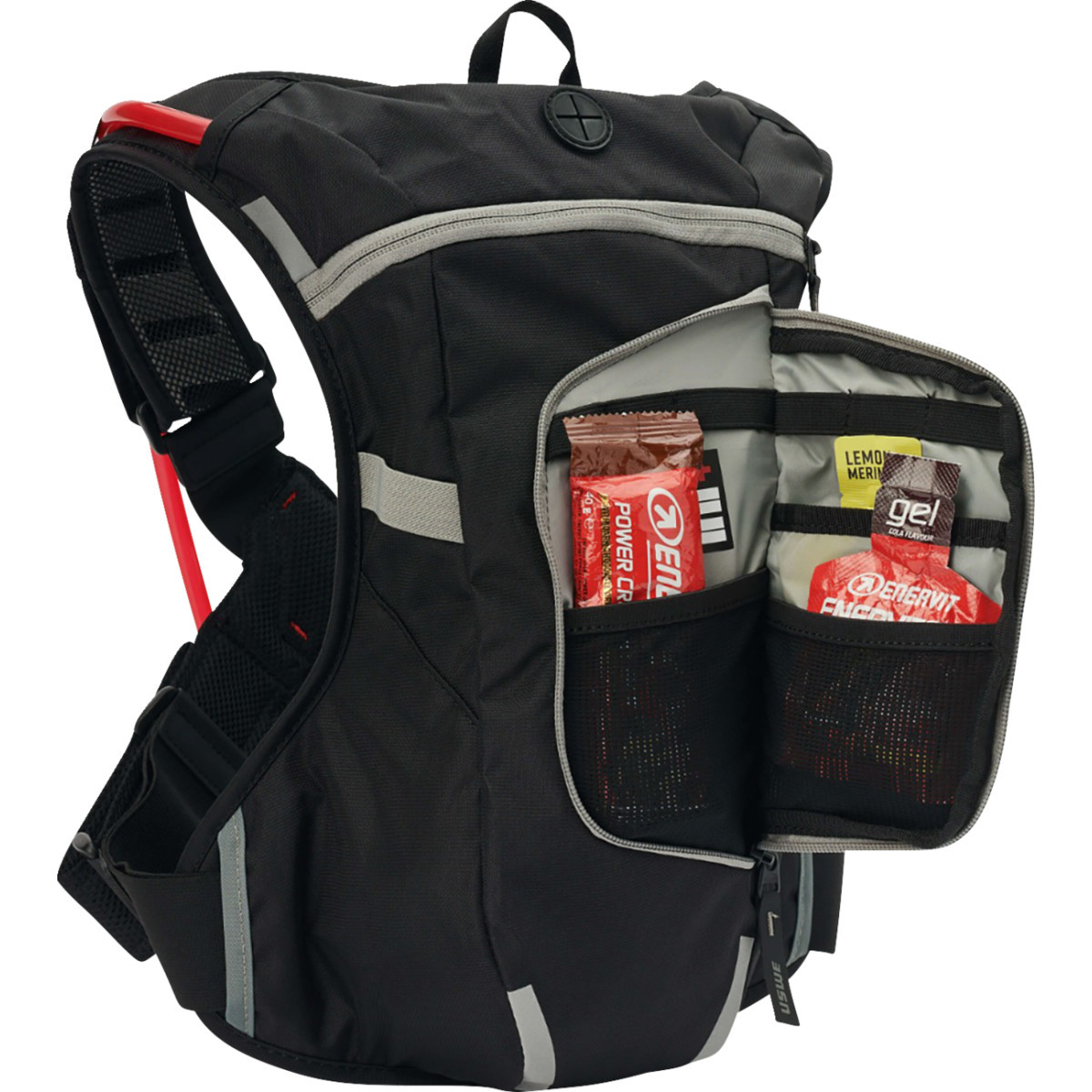 Uswe #2043401 - Moto Hydration Pack - 4L - Black/Gray