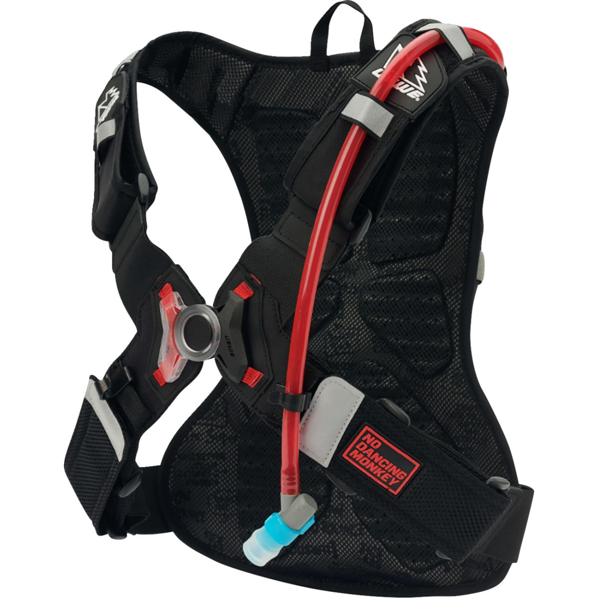 Uswe #2043401 - Moto Hydration Pack - 4L - Black/Gray