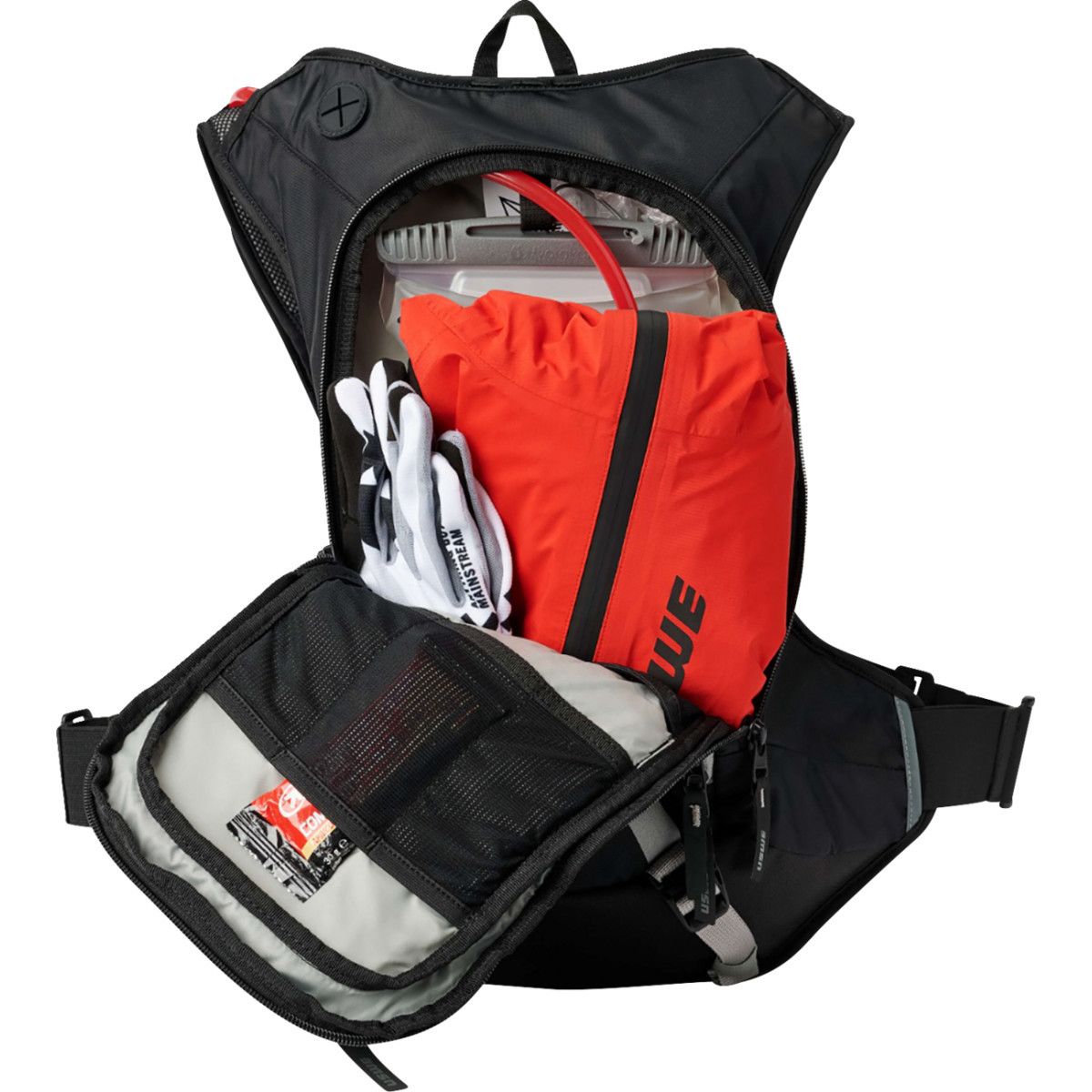 Uswe #5212059001 - Moto Hydration Pack - 12L - Carbon/Black