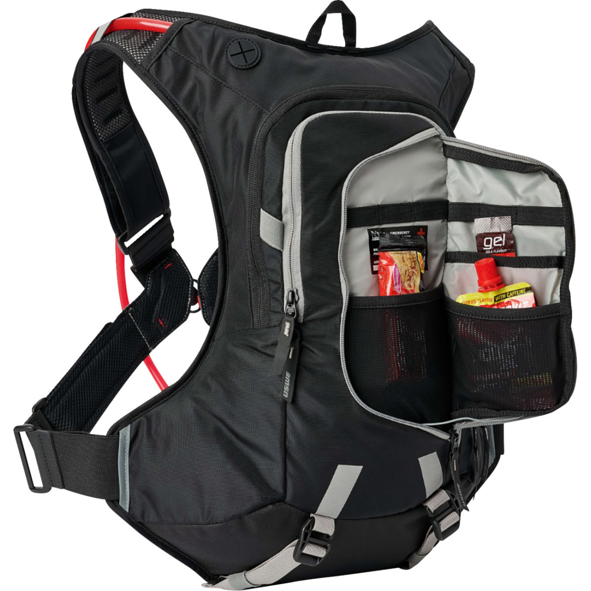 Uswe #5212059001 - Moto Hydration Pack - 12L - Carbon/Black