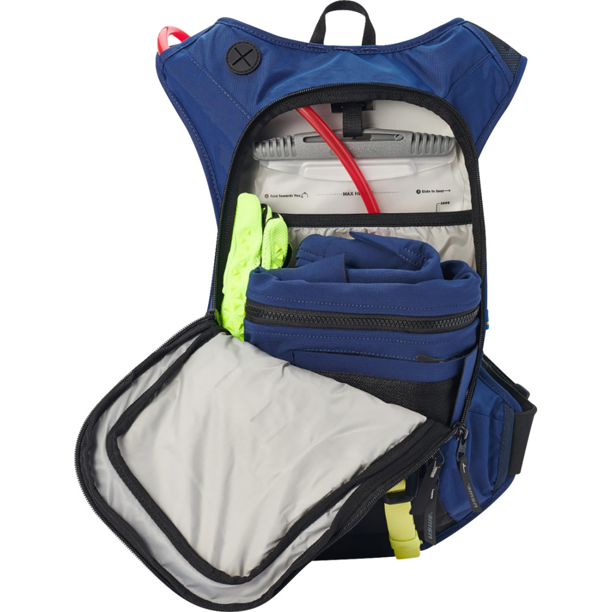 Uswe #5212090039 - Moto Hydration Pack - 12L - Factory Blue