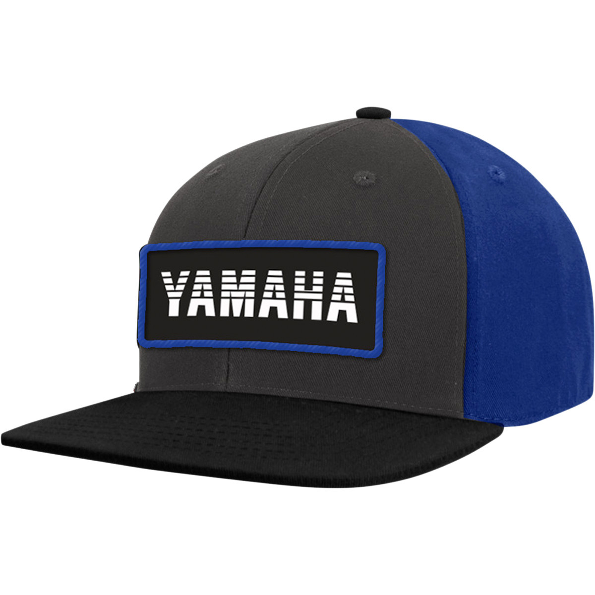 Yamaha Apparel #NP21A-H2690 - Yamaha Patch Hat - Graphite/Blue