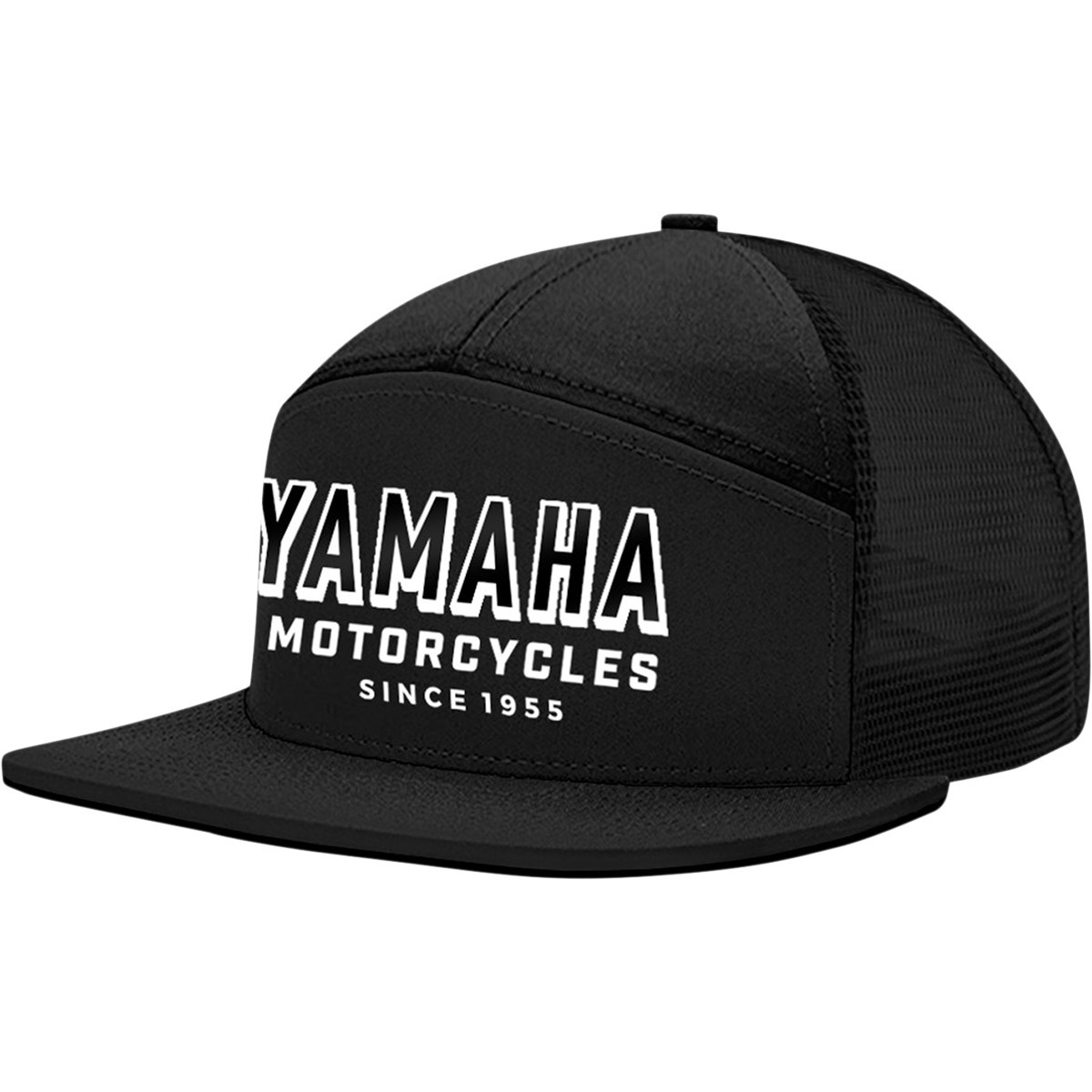Yamaha Apparel #NP21A-H2738 - Yamaha Moto Camper Hat - Black