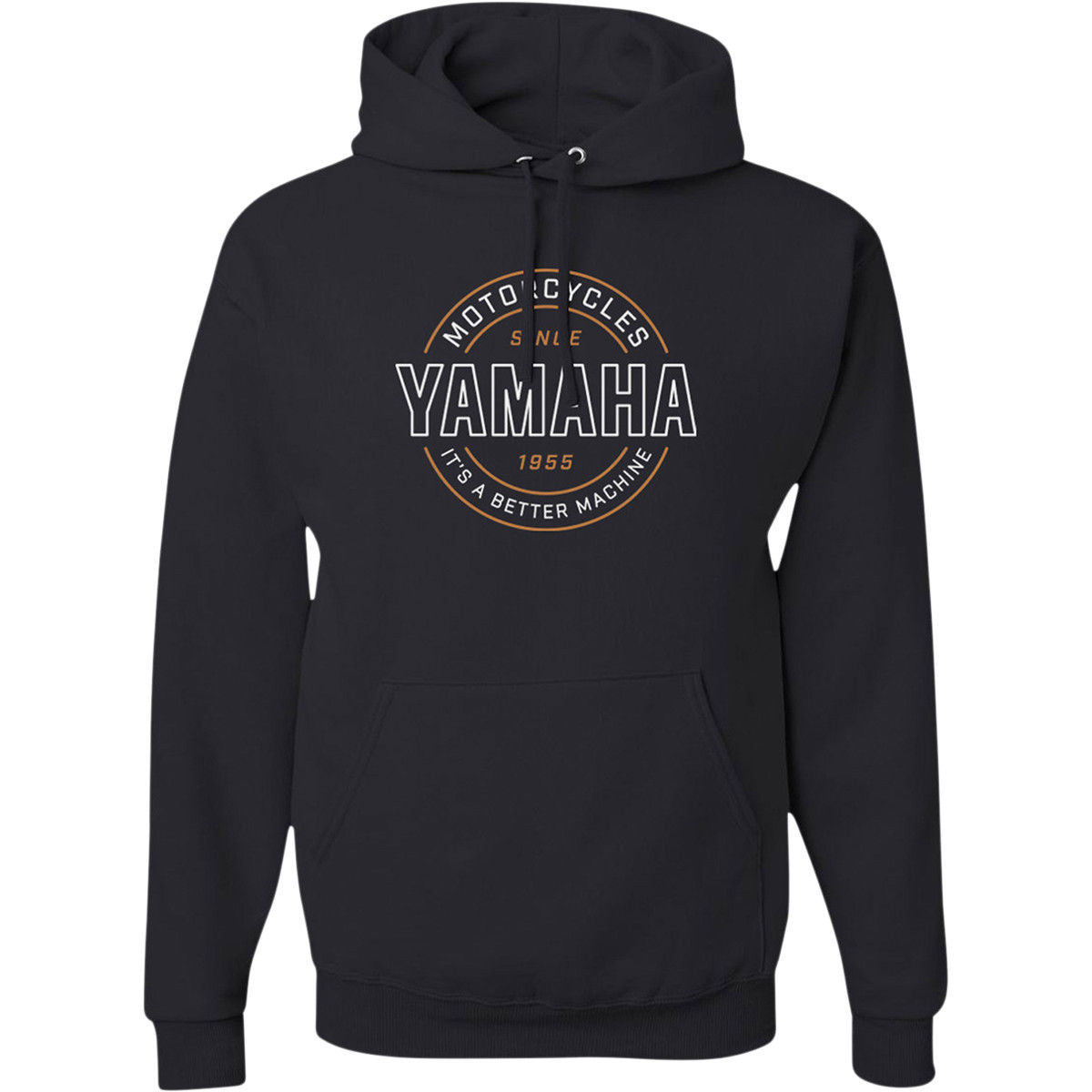 Yamaha Apparel #NP21S-M1972-XL - Yamaha Better Machine Hoodie - Black - XL