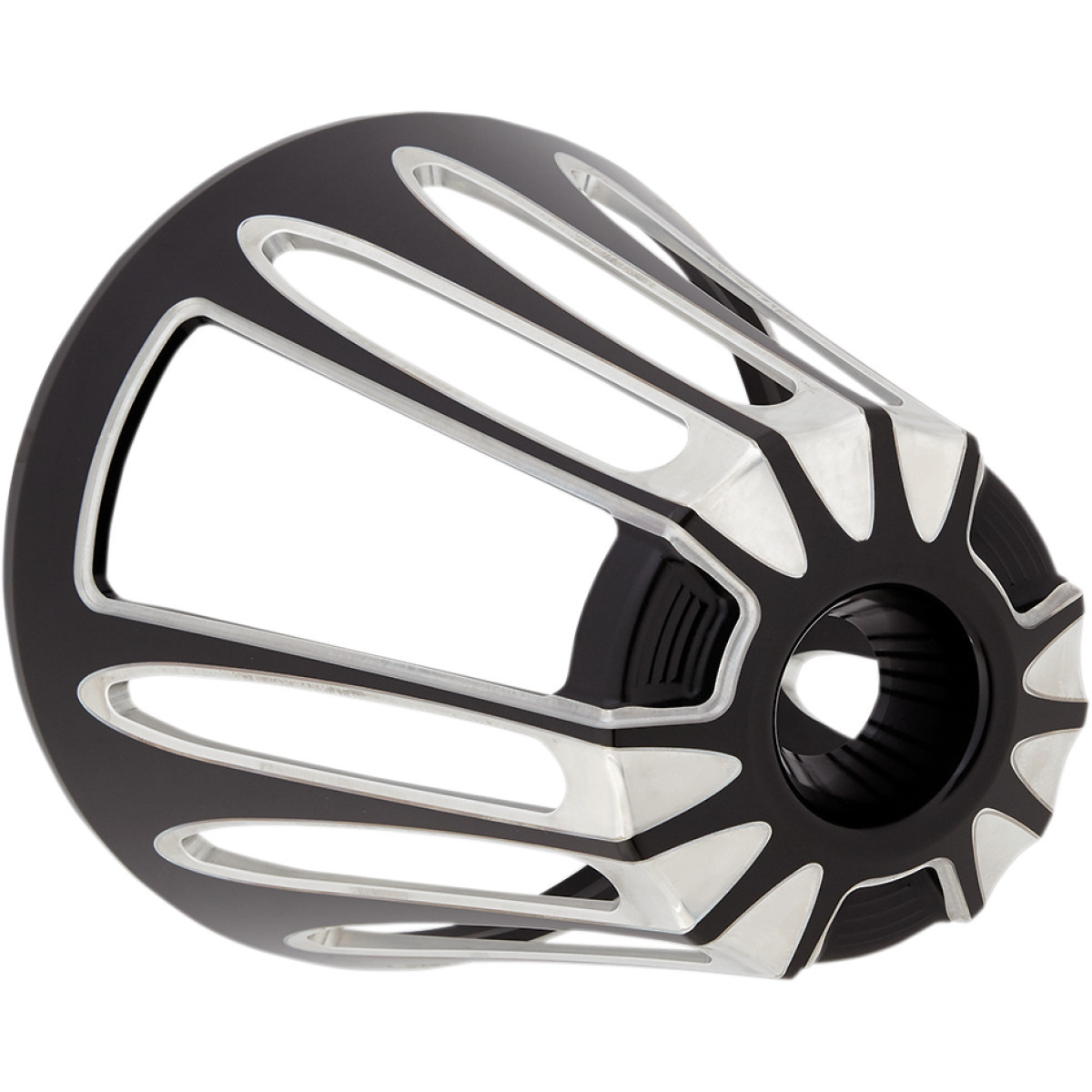 Arlen Ness #81-102 - Monster Sucker Air Cleaner Cover - Deep-Cut - Black