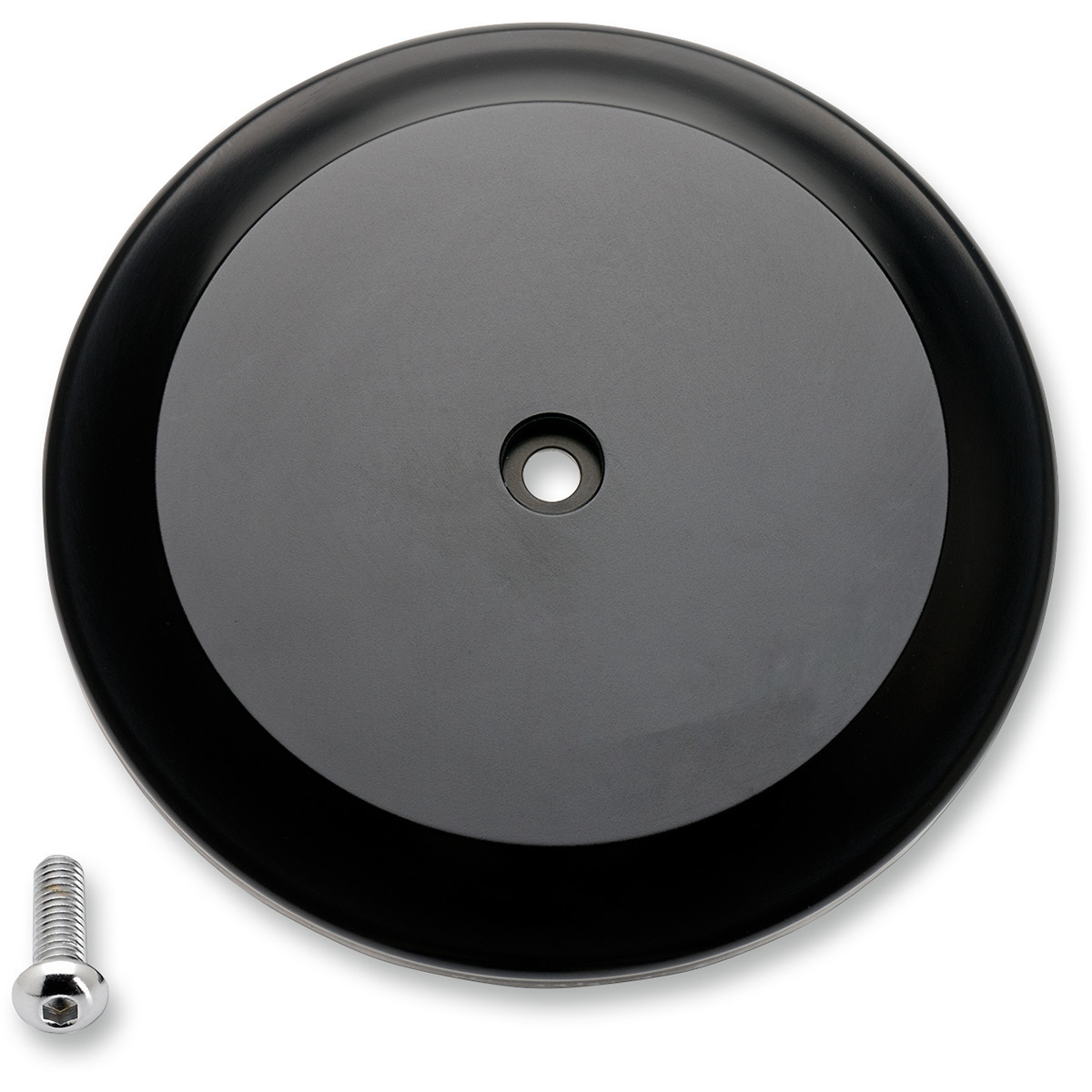 Joker Machine #02-222-1 - VT Air Cleaner Cover - Smooth - Black