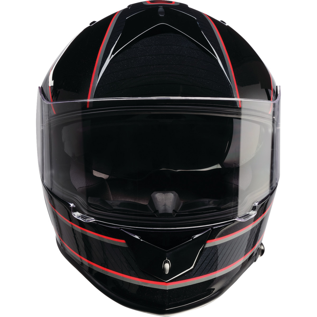 Z1R - Warrant Helmet - Amplify - Black/Red - XL