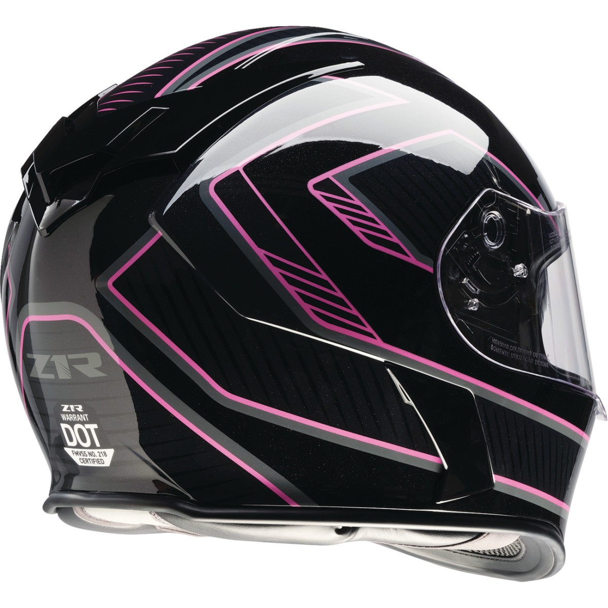 Z1R - Warrant Helmet - Amplify - Black/Pink - XS