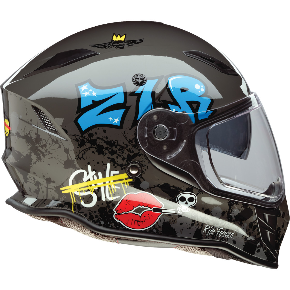 Z1R - Nemesis Helmet - Distro - Gray - XS