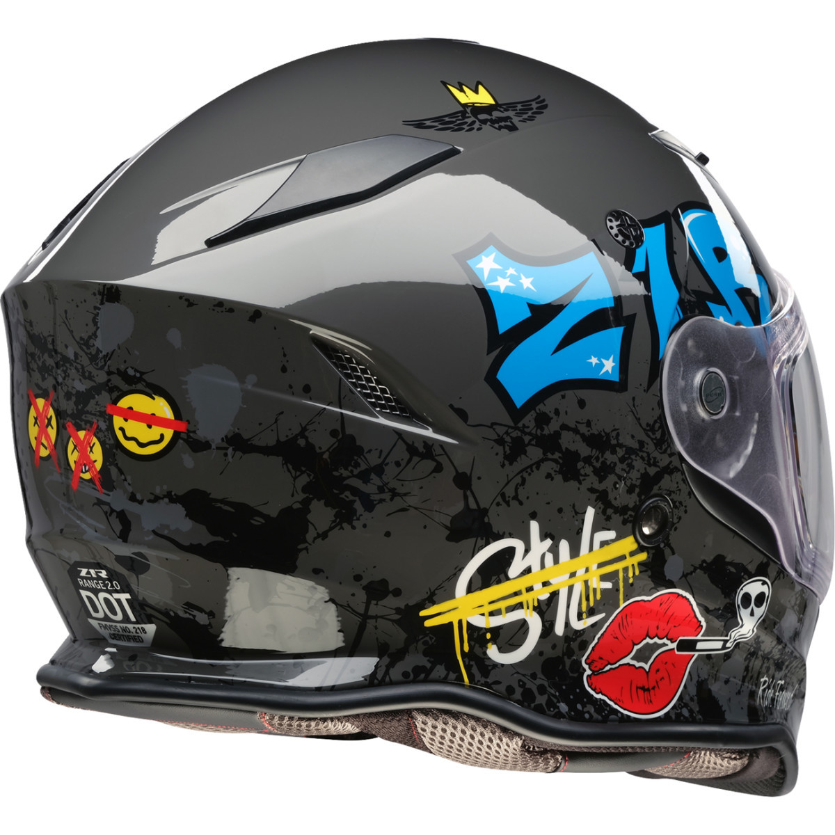 Z1R - Nemesis Helmet - Distro - Gray - XS