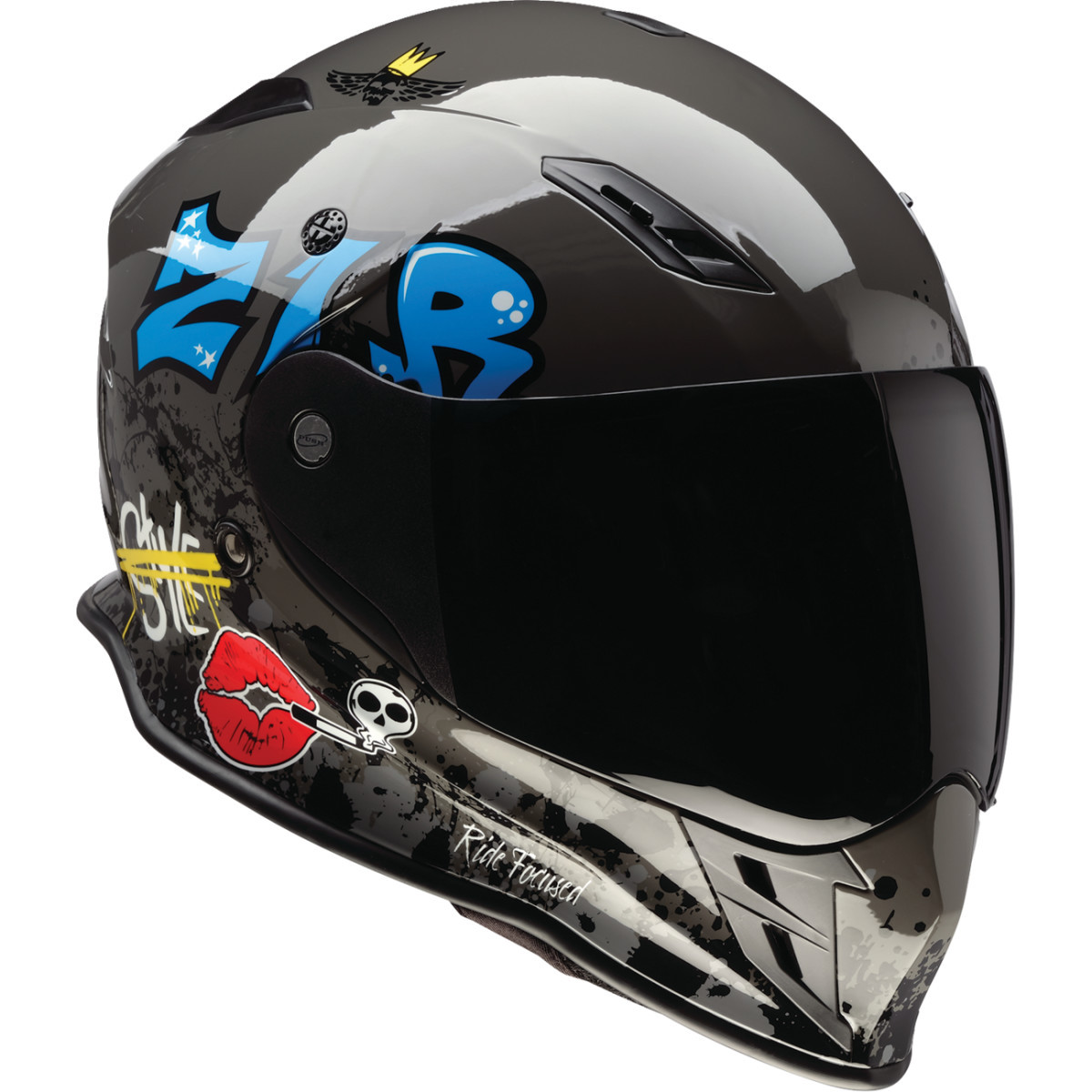 Z1R - Nemesis Helmet - Distro - Gray - Medium
