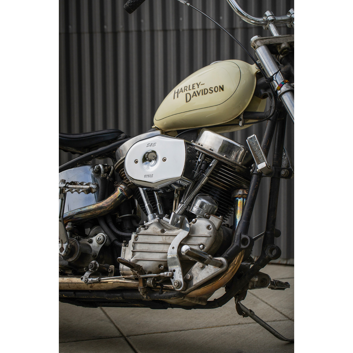 S&S Cycle #170-0592 - Air Cleaner Cover - Tribute - Chrome