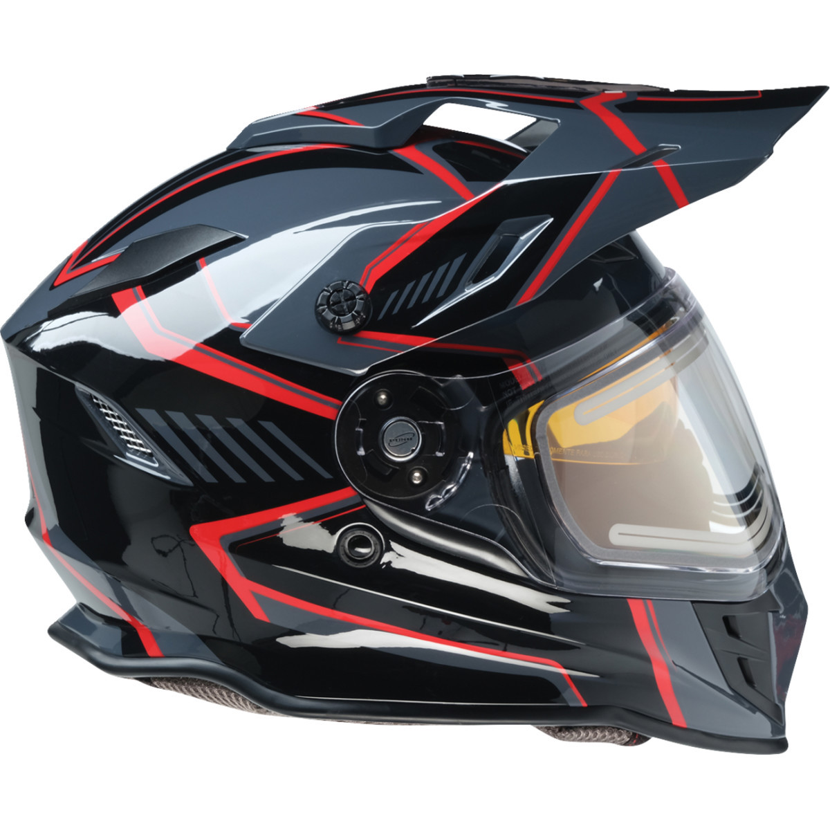 Z1R - Range 2.0 Snow Helmet - Rotor - Black/Red - XS