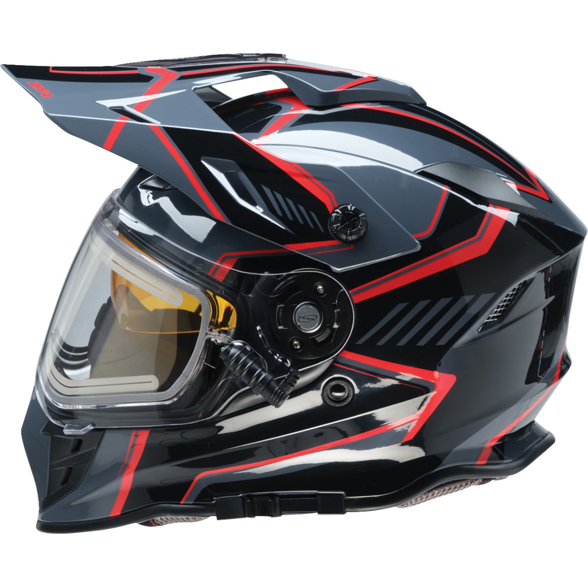 Z1R - Range 2.0 Snow Helmet - Rotor - Black/Red - XL