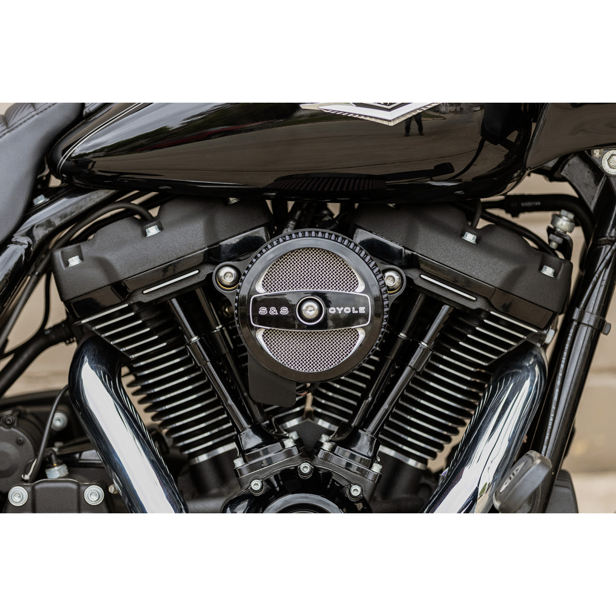 S&S Cycle #170-0214 - Air Cleaner Cover - Air 1 - Black