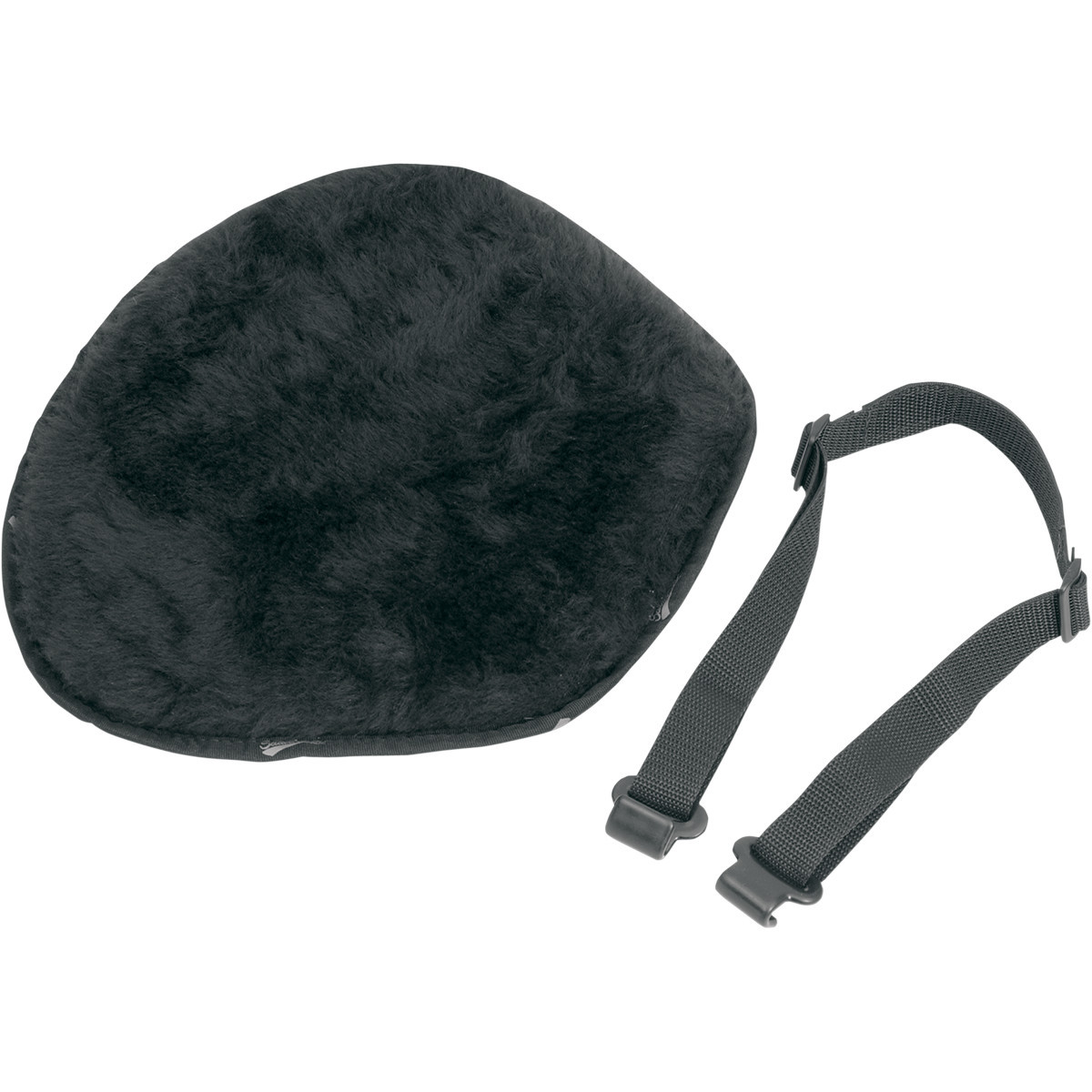 Saddlemen #101FJ - Pad - Seat - Breathable Fleece - Large - Black