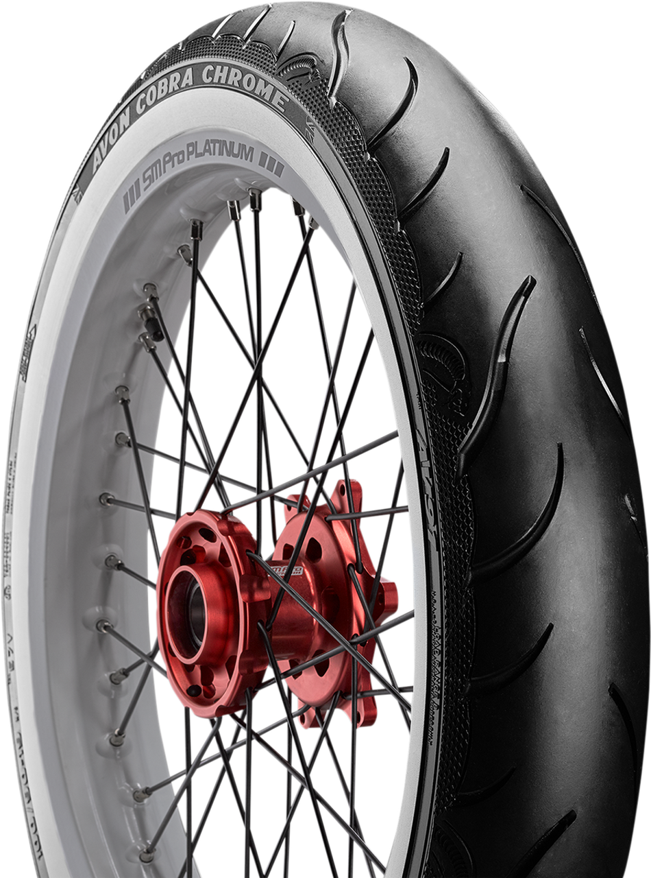 Tire - AV91 - 120/70-21 - Whitewall