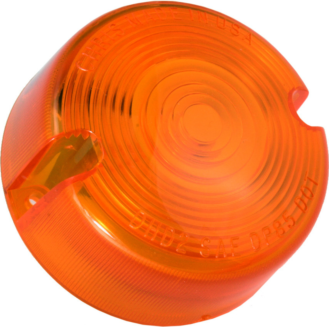 Chris Products #DHD2A - Turn Signal Lens Late Xl Models Amber