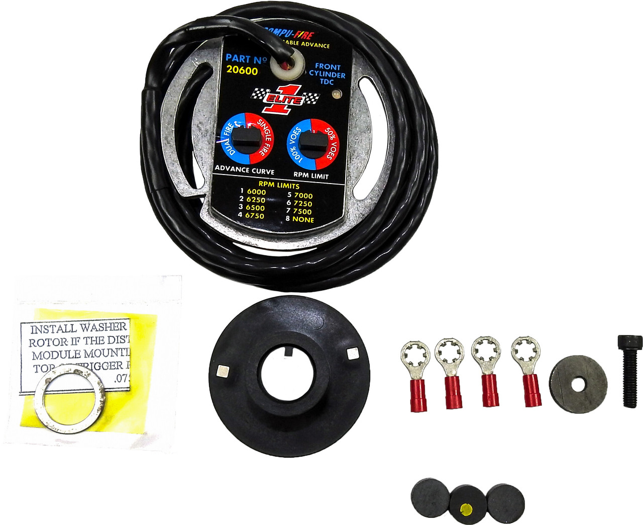 Compufire #20600 - Ignition Kit Single/Dual Fire Mild Perf.`70-99 Bt `71-01 Xl