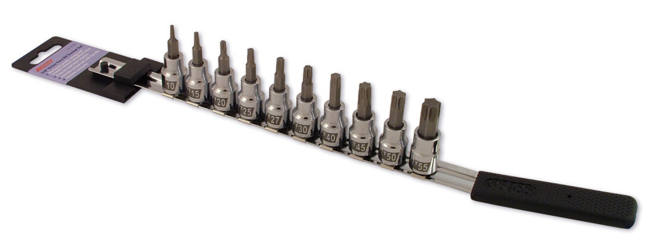 Cruz Tools #TX38TBS - Socket Bit Set 10pc Torx