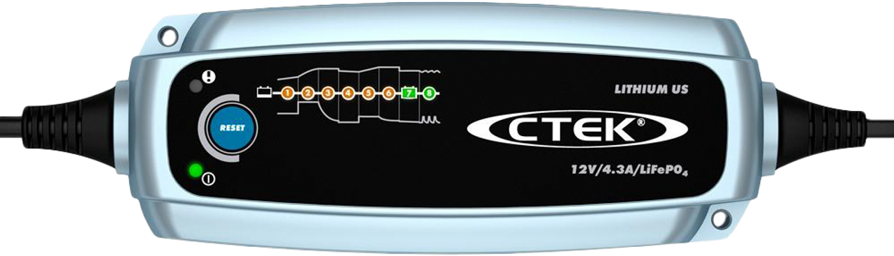 Ctek #56-926 - Battery Charger Lithium Us 12v