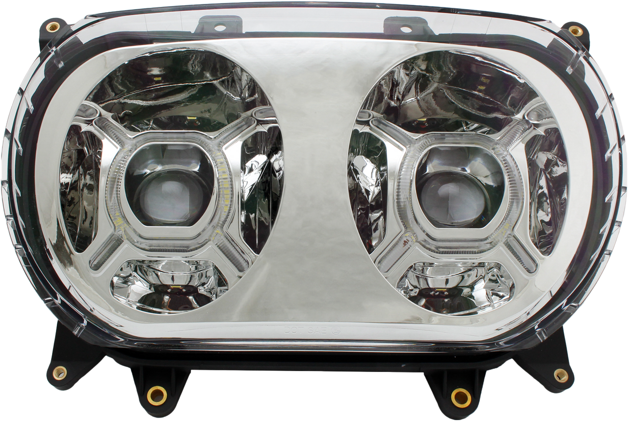 Cyron #ABIG52AC - Road Glide Headlights `15-22 Chrome Cyron #ABIG52AC - Road Glide Headlights `15-22 Chrome