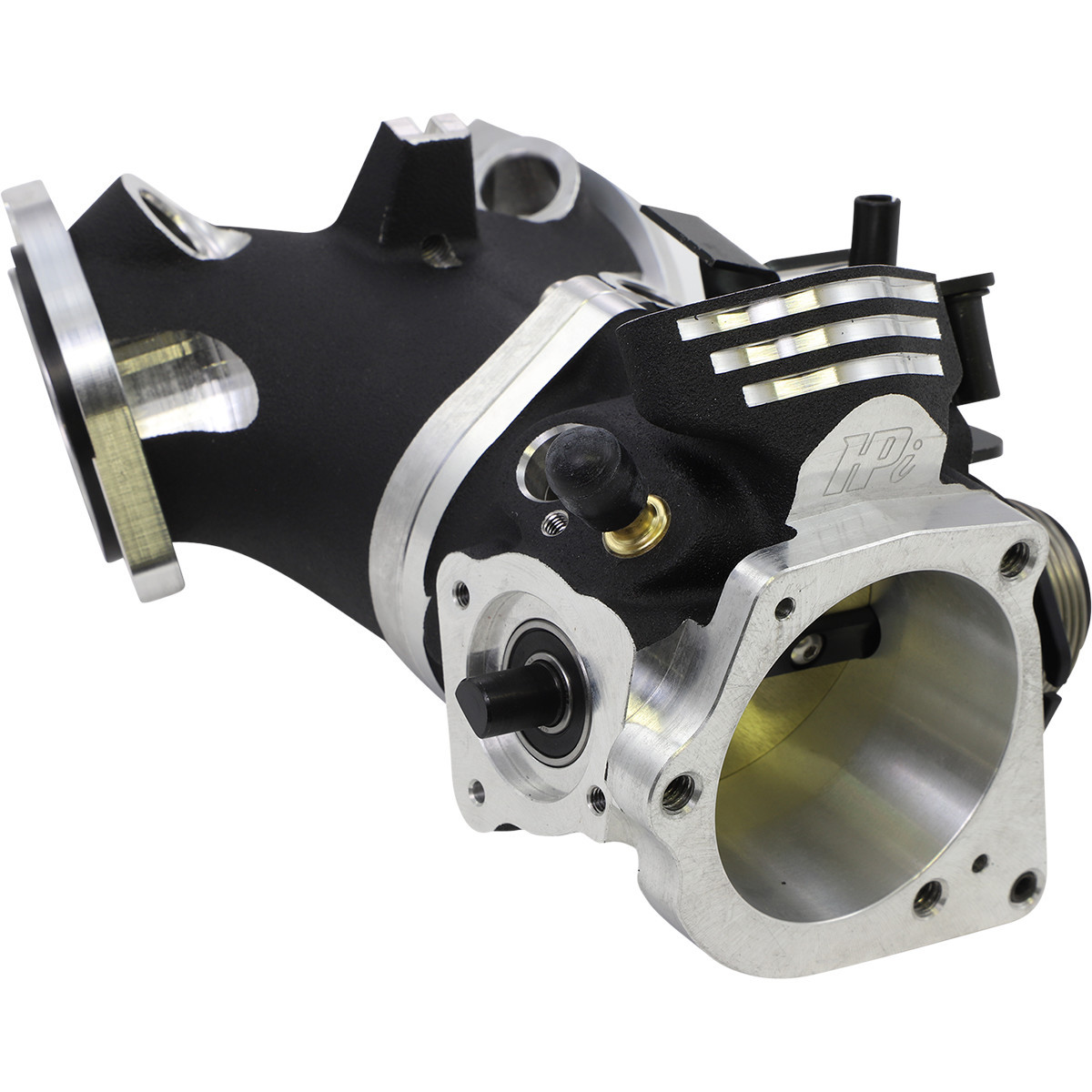 Horsepower, INC #HPI-51D6-17B - Big Bore Throttle Body - Black - 51 mm - Twin Cam