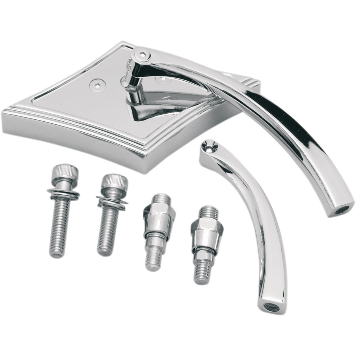 Pro-one Perf.mfg. #103140 - Mirror - Pro-Mini - Side View - Diamond - Chrome - Each