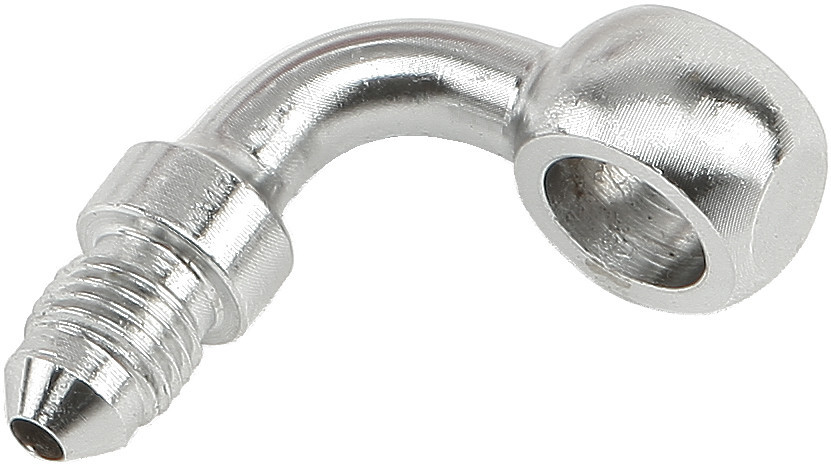 Goodridge #P599-03CH - 90 Degree Banjo Chrome 3/8"
