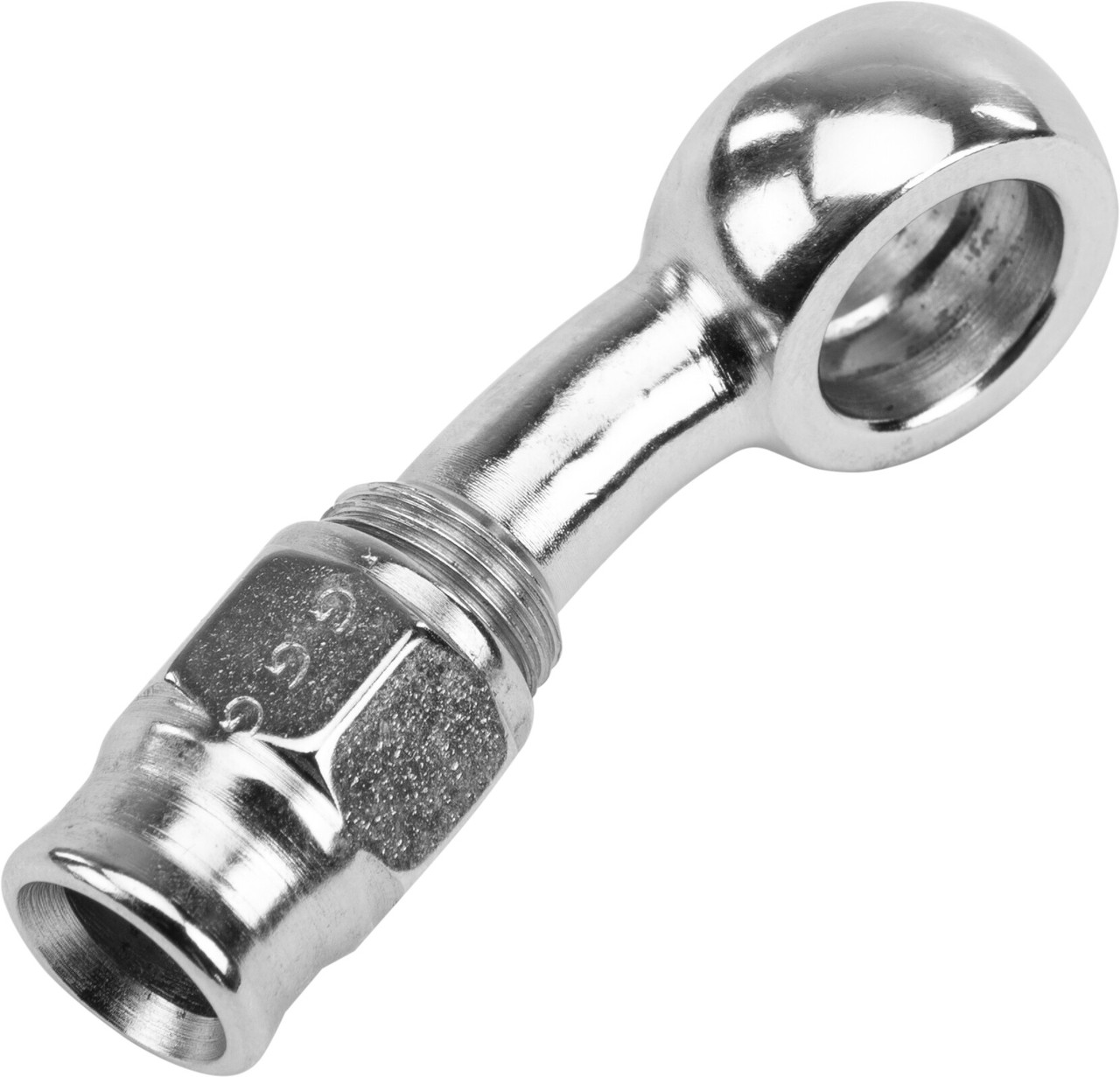 Goodridge #P5093-03CH - 20 Deg 3/8 (10mm) Banjo