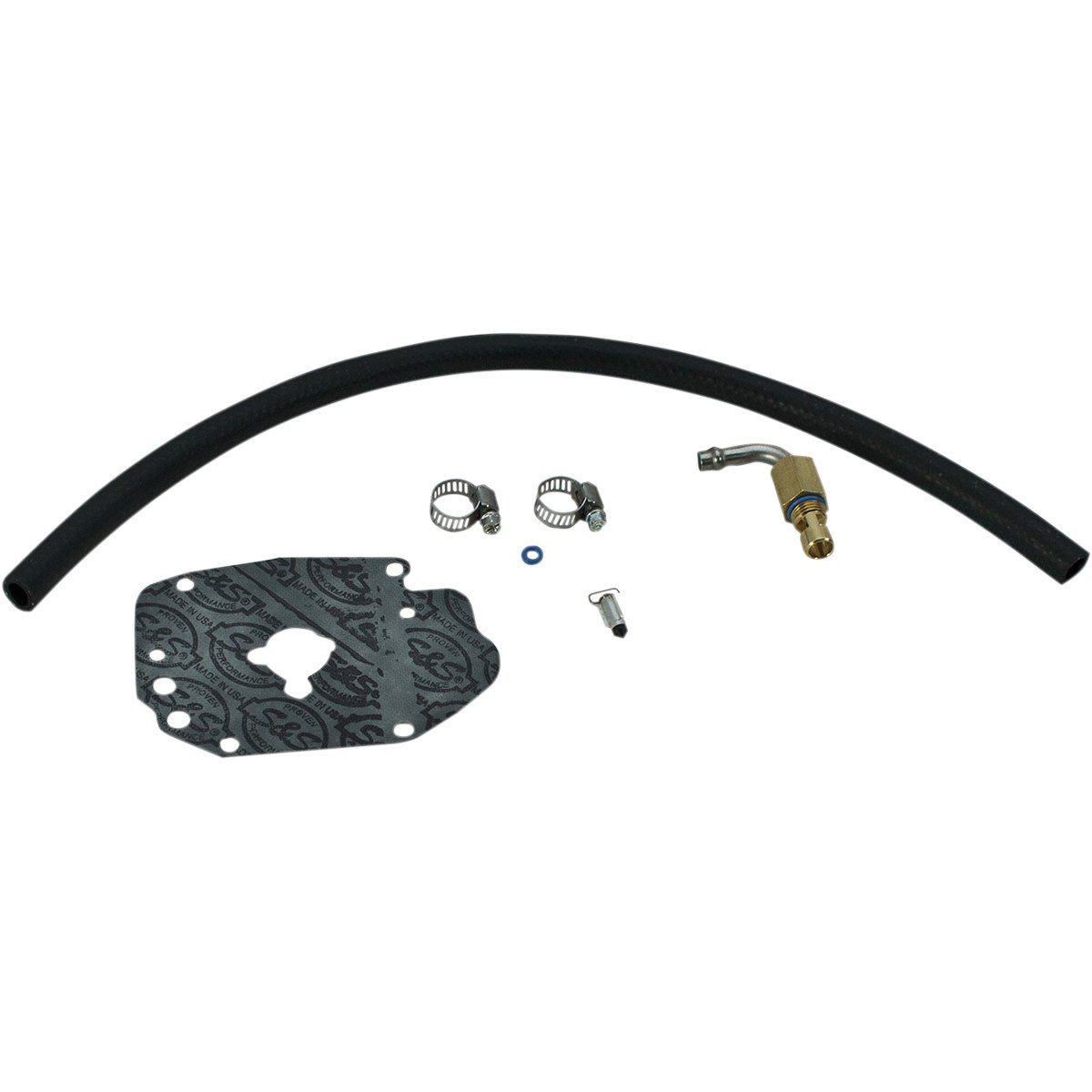 S&S Cycle #190-0005 - Retrofit Carburetor Fuel Line Kit - Super E/G