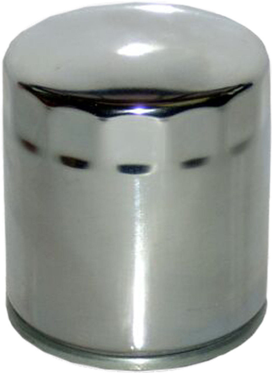 Hiflofiltro #HF174C - Oil Filter Chrome