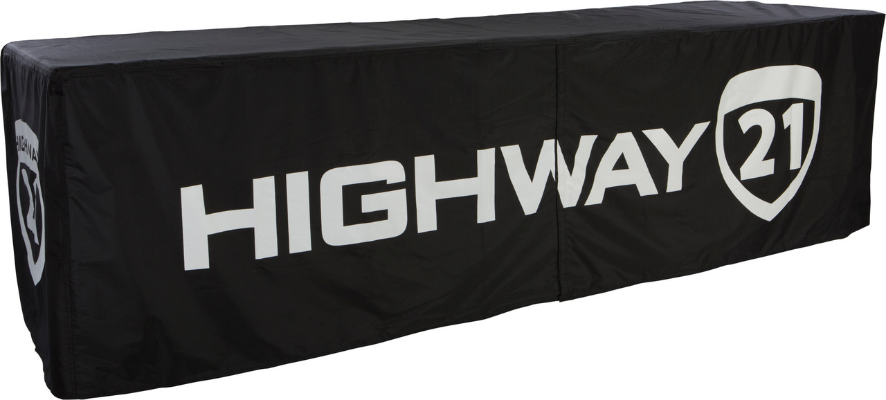 Highway 21 #31-71100 HWY21 BLK - Table Cover Black 8'