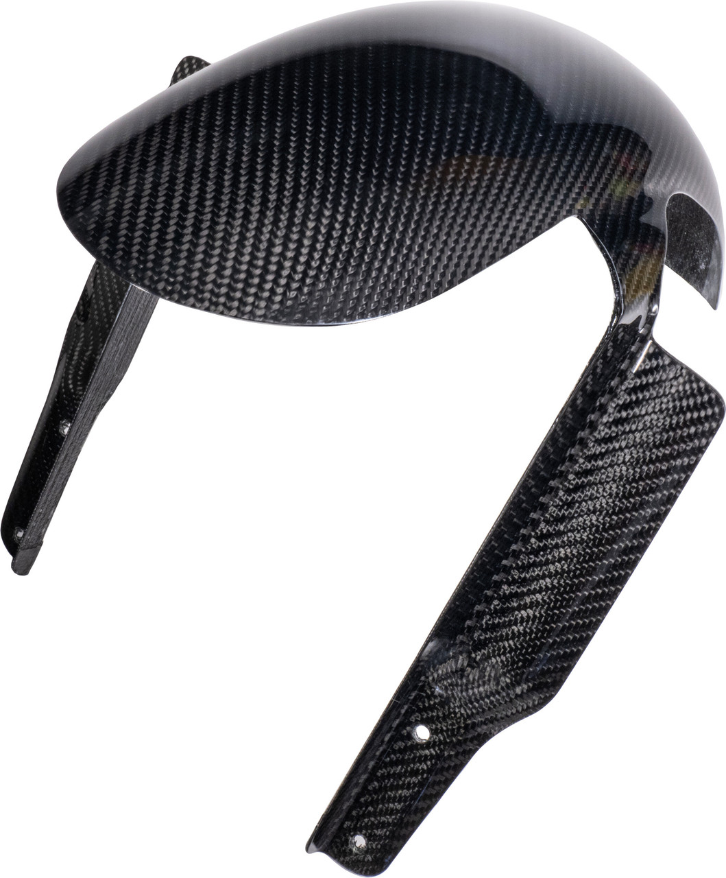 Hofmann Designs #HDCF6101 - Carbon Fiber Front Fender M8 Softail W/Inverted Frnt End