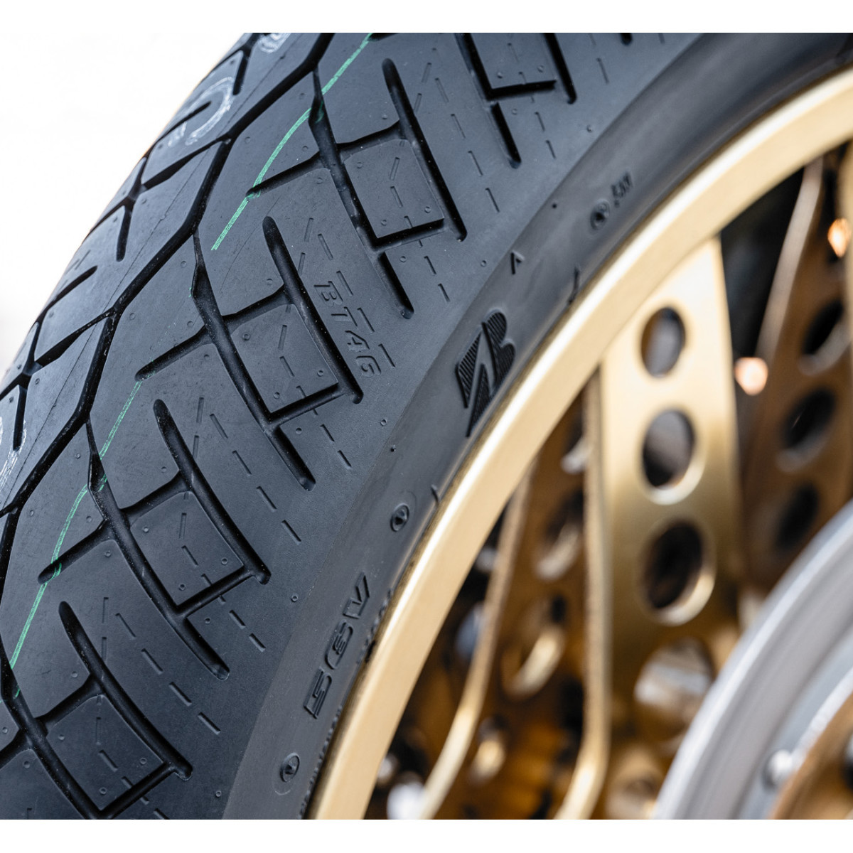 Bridgestone #11652 - Tire - Battlax BT-46 - Front - 110/90-18 - 61H