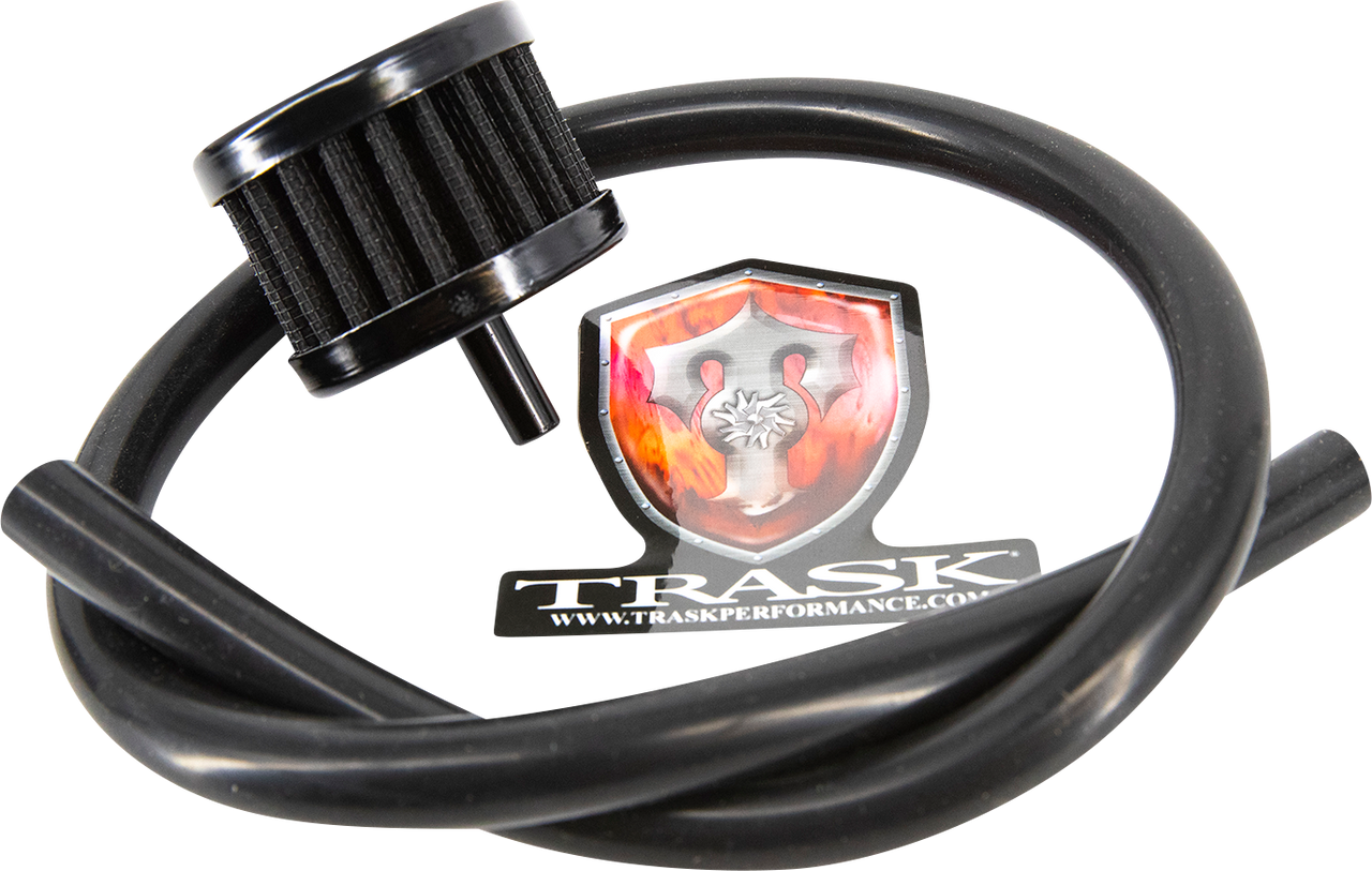 Trask #TM-2041BK - CheckM8 Vented Transmission Top Cover - Black