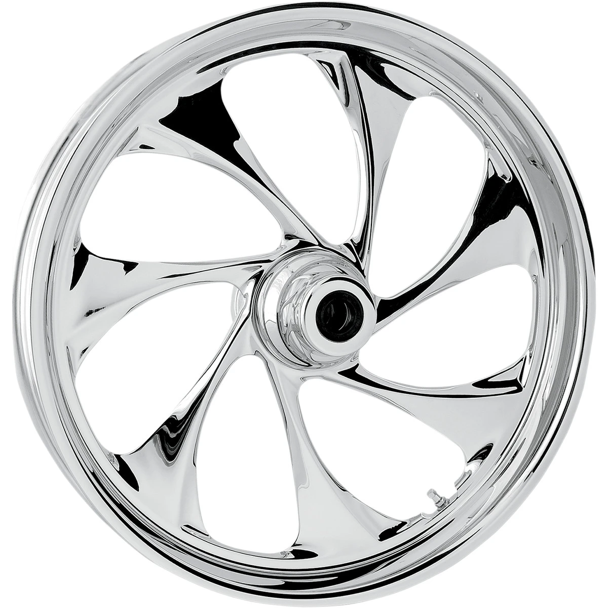 RC Components #21215-9913-101C - Wheel - Drifter - Front - Single Disc/without ABS - Chrome - 21x2.15 - '00-'06 FXST/D
