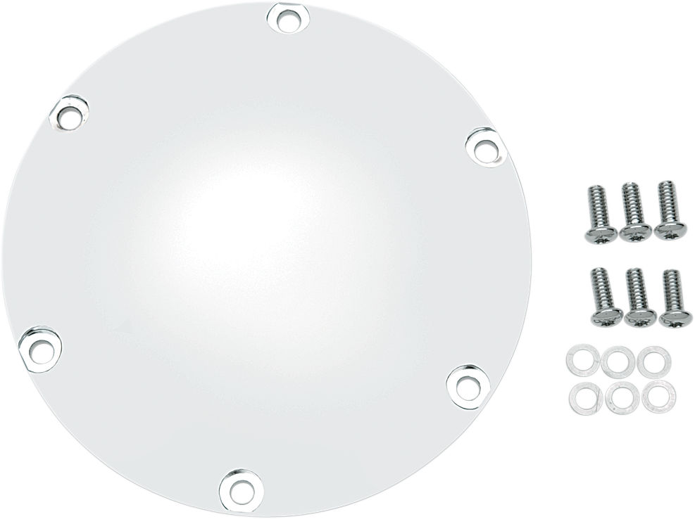Drag Specialties Derby Cover - Chrome - '04-'22 XL