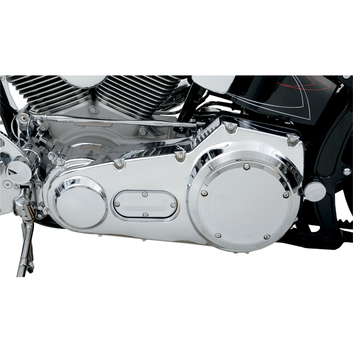 Drag Specialties - Outer Primary Cover - Chrome - '99-'06 Softail/'99-'05 Dyna