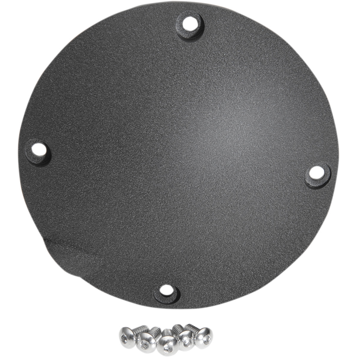 Drag Specialties - Derby Cover - Wrinkle Black - 4 Hole - '94-'03 Sportster
