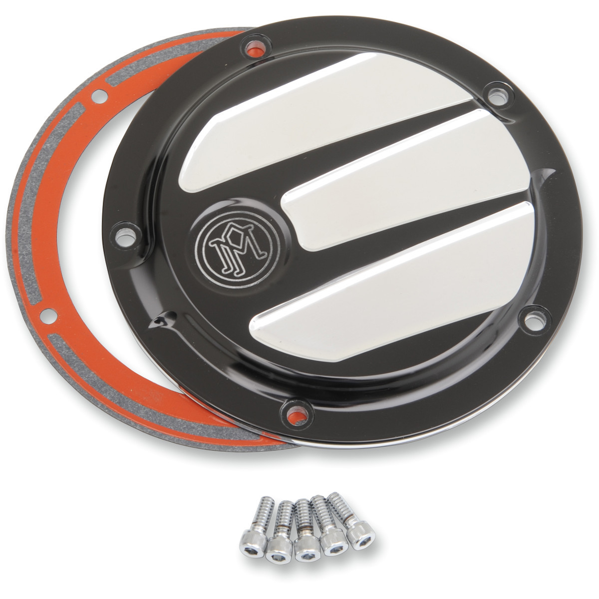 Performance Machine (PM) #0177-2026-BMP - Derby Cover - Scallop - Black/Platinum Cut™