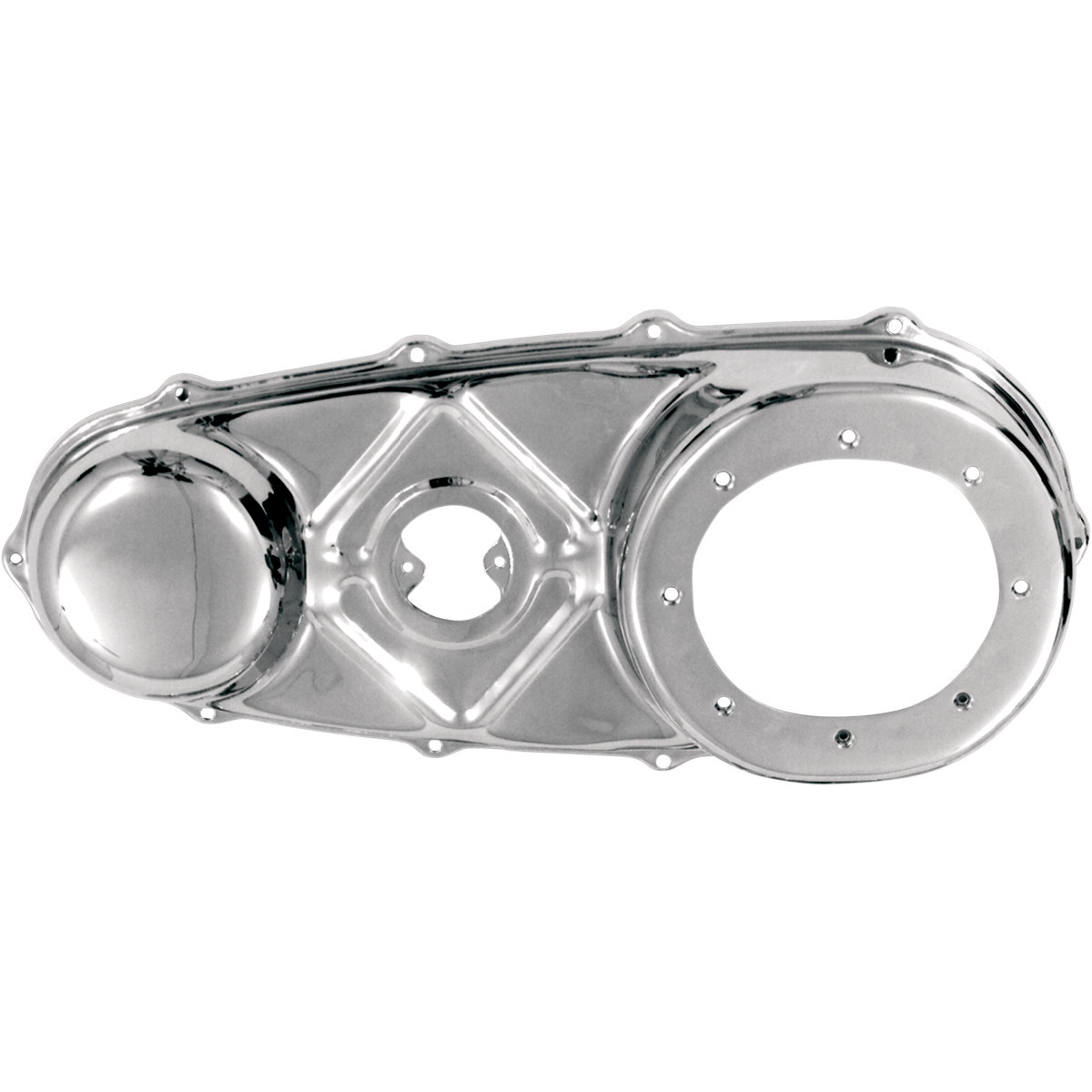 Paughco #750 - Outer Primary Cover - Chrome - '36-'54 Big Twin