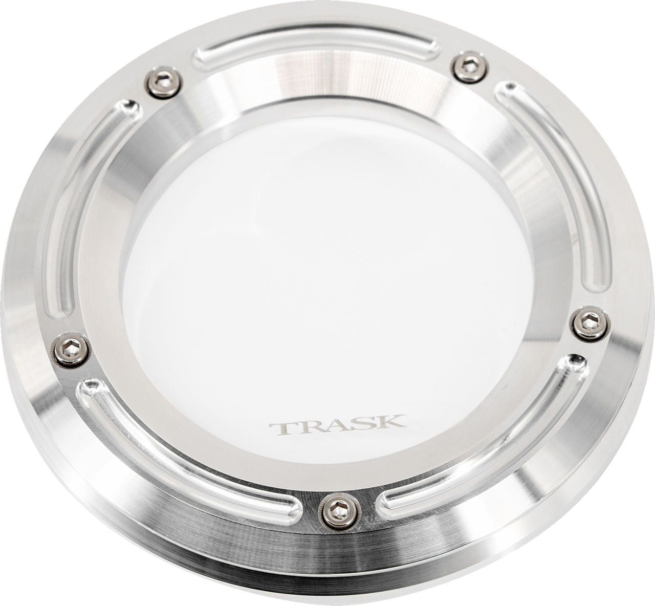 Trask #TM-0041R - Assault Derby Cover - Raw - Touring/Trike