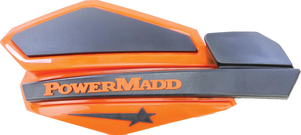Powermadd #34205 - Star Series Handguards (Orange/Black)