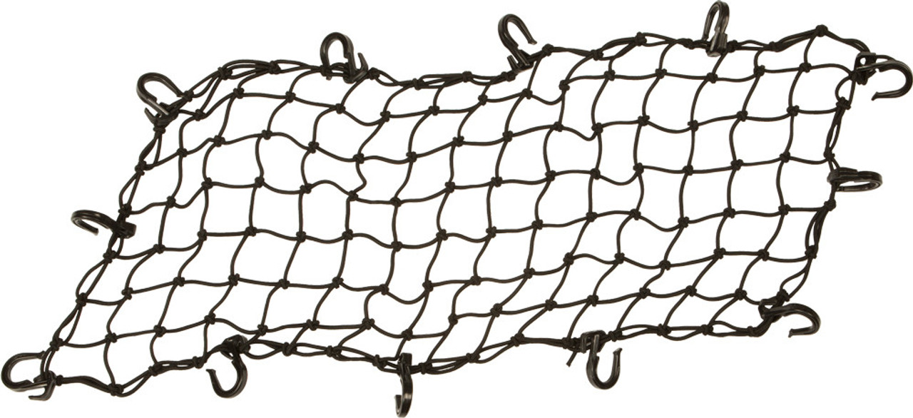 Powertye #50302 - Cargo Net Adjustable Black 15"X30"
