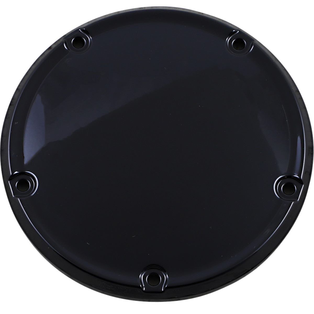 Drag Specialties - Derby Cover - Gloss Black - 5 Hole - '18-'25 Softail