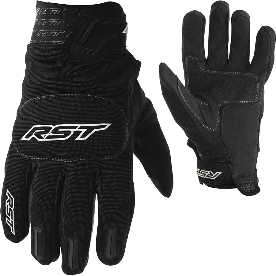 Rst #102100BLK-11 - Rider Ce Glove Black/Black Xl