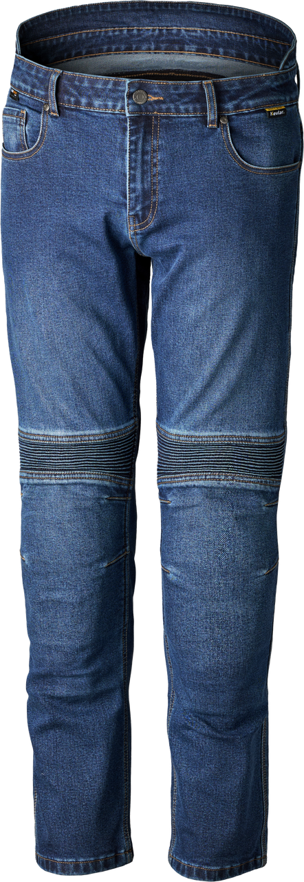 Rst #102002M.BLU-36 - Kevlar Tech Pro Ce Jean Mid Blue Denim Textile Xl