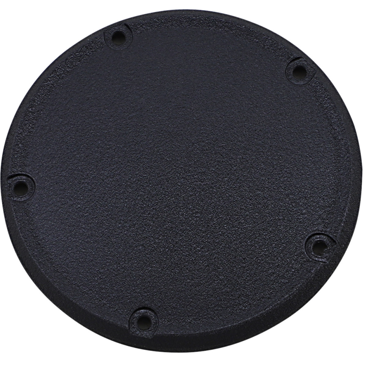 Drag Specialties - Derby Cover - Wrinkle Black - 5 Hole - '18-'25 Softail